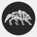 Recherche de loup blanc en autocollants Canine