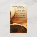 Recherche de globe oculaire cartes visite Vision