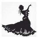 Recherche de danse flamenco posters Noir