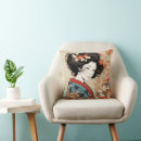 Recherche de de geisha coussins Japonais