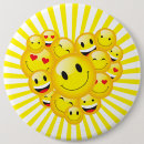 Recherche de visage soleil badges Sourire