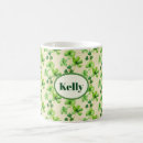 Recherche de chance irlandaise tasses Vert