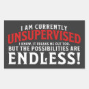 Recherche de nouveauté autocollants Typographie