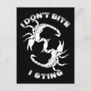 Recherche de signe scorpion cartes postales Zodiaque