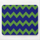Recherche de chevron bleu tapis souris Vert