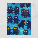 Recherche de le chat noir cartes postales Chats