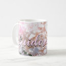 Recherche de mariage crème tasses Demoiselle d'honneur