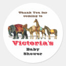 Recherche de vintage circus autocollants Éléphant