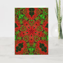 Recherche de mandala noël cartes Vert