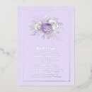 Recherche de lilas baptême invitations Floral