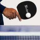 Recherche de police raquettes ping pong Typographie