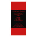 Recherche de rouge cartes publicitaires Noir
