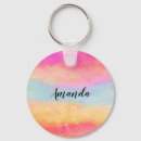 Recherche de couleurs modernes porteclés Rayé