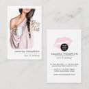 Recherche de mode standard cartes visite Beauté