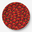 Recherche de stylisé assiettes en papier Motif