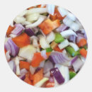 Recherche de poivron rouge autocollants Légume