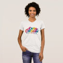 Recherche de habillement américain tshirts Dames
