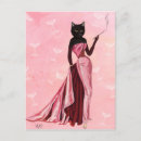 Recherche de flamand rose cartes postales Chat glamour
