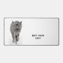 Recherche de loup sauvage tapis souris Neige