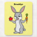 Recherche de carotte mignonne tapis souris Lapin