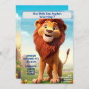 Recherche de lion king party invitations Safari