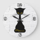 Recherche de animaux familiers horloges Chat