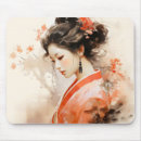 Recherche de geisha tapis souris Femme