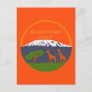 Recherche de kilimandjaro cartes postales Safari