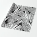 Recherche de palme papier cadeau Noir