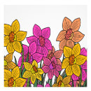 Recherche de arrière plan rose posters Coloré