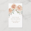 Recherche de beauté vintage cartes visite Maquiller
