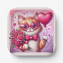 Recherche de valentines day paper assiettes Mignon