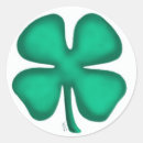 Recherche de trèfle de quatre feuilles autocollants Irlandais