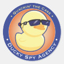 Recherche de espion autocollants Agent secret