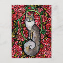 Recherche de chat rose cartes postales Roses