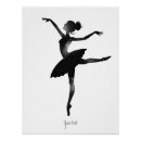 Recherche de petite ballerine posters Aquarelle