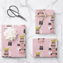 Recherche de chiffre papier cadeau Rose