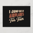 Recherche de parachutistes cartes postales Parachute