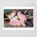 Recherche de chat pâques cartes postales Passage