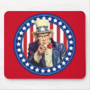 Recherche de oncle sam tapis souris Patriotique