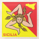 Recherche de sicile dessous de verres Sicilien