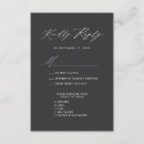 Recherche de rsvp mariage accompagnement cartes Élégant