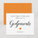 Recherche de godparents invitations Marraine