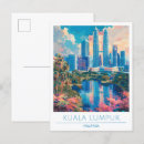 Recherche de tours jumelles petronas cartes postales Klcc