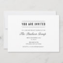 Recherche de entreprises invitations Noir et blanc