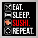 Recherche de rouleau posters Sushi