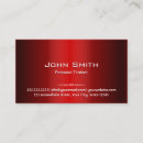 Recherche de rouge royal cartes visite Professionnel
