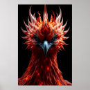 Recherche de oiseau phoenix posters Flammes