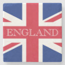 Recherche de drapeau britannique dessous de verres Blanc