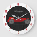 Recherche de vintage car horloges Rouge
